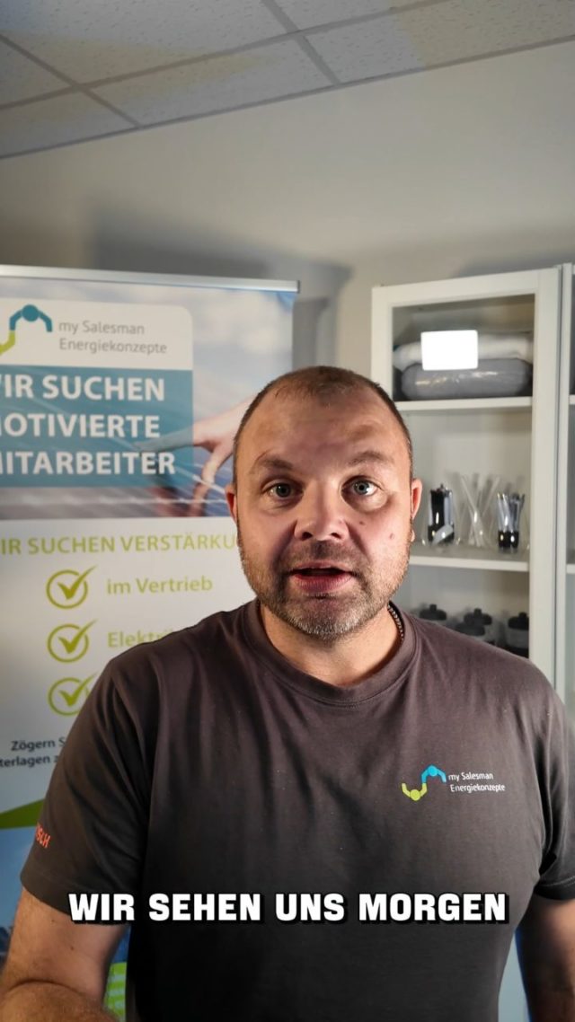 💙💚 Suhl macht euch bereit, wir sind auf dem Weg! Ihr könnt uns das gesamte Wochenende auf der Bauen Wohnen Energie Messe Suhl, im CCS finden und uns alles fragen, was euch zum Thema Energiekonzepte interessiert. Wir freuen uns auf Euch und für kostenlosen Eintritt schreibt uns einfach eine Nachricht über Instagram Dm!💙💚 #suhl #thüringen #thueringen #südthüringen #erfurt #wärmepumpe #solar #photovoltaik #bauenwohnenenergie #strom #gas #hausbau #energiewende #sanierung #pv